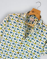 Desert Caravan – Printed Cotton Half Sleeve